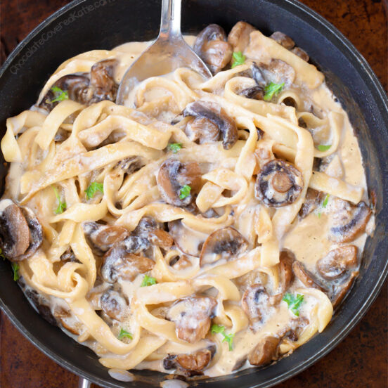 Mushroom Stroganoff - The BEST Creamy Recipe!
