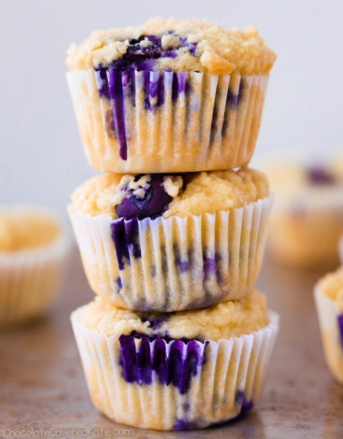 best keto low carb blueberry muffins