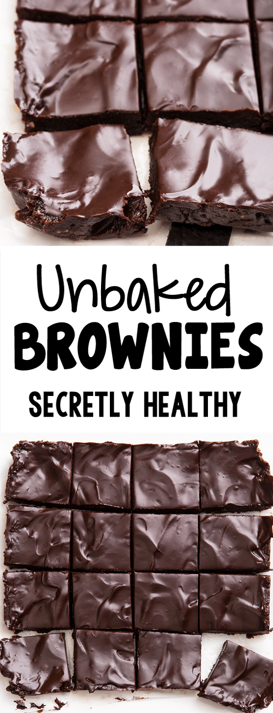 The Best Secretly Healthy Brownies (No Bake, Vegan Recipe)