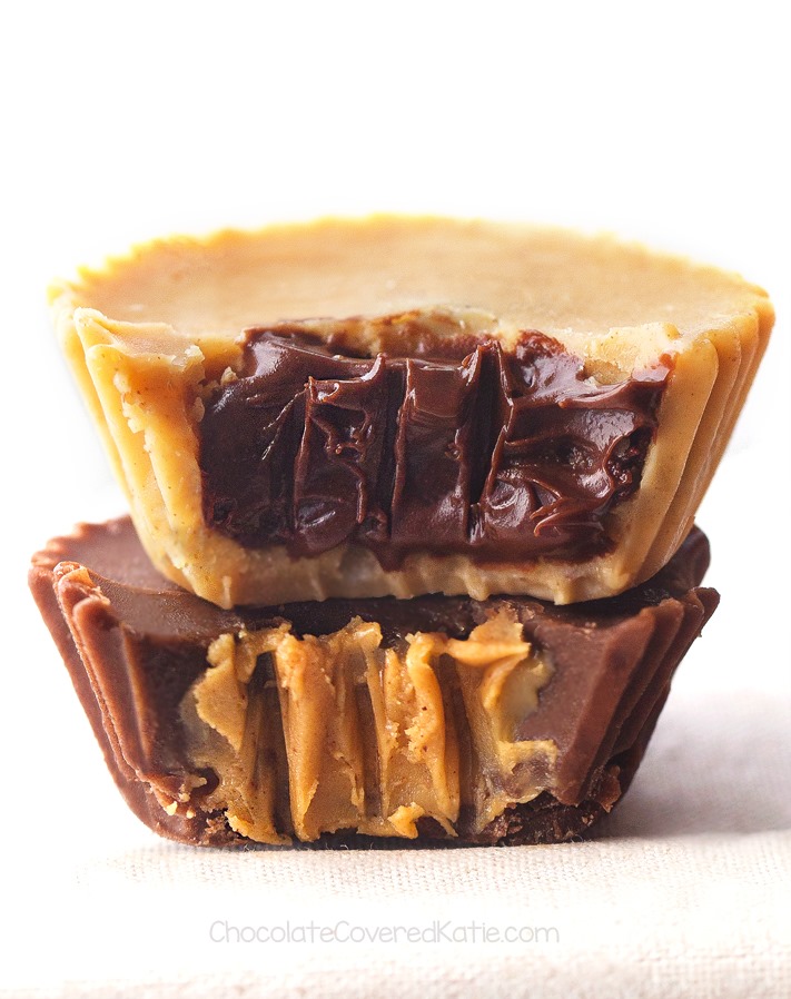 DIY 5 Ingredient Chocolate Peanut Butter Cups