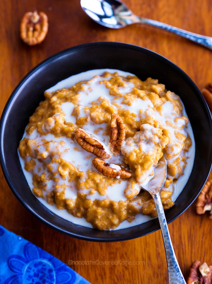 The Best Pumpkin Pie Oatmeal Recipe