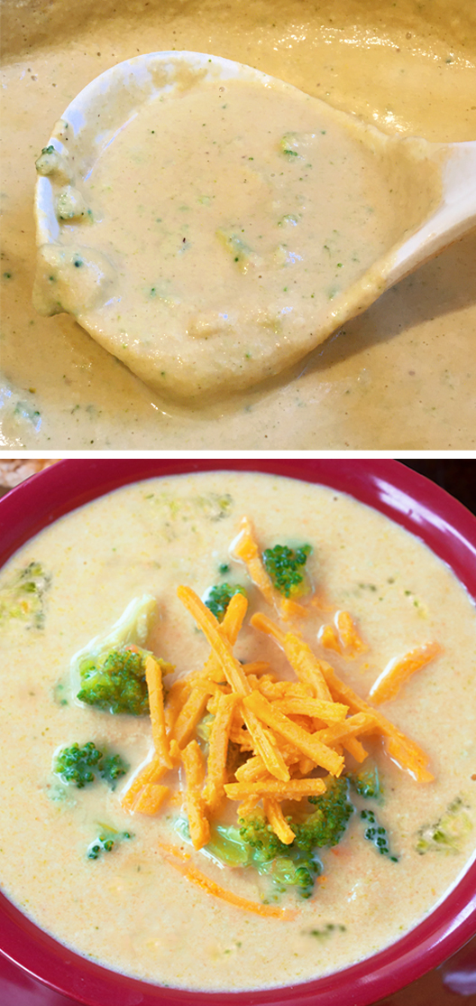 Creamy Vegan Broccoli Cheddar Soup Recipe