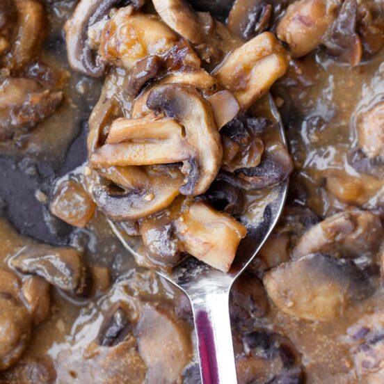 Mushroom Gravy Recipe Just 6 Ingredients!