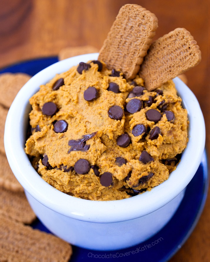 Pumpkin Cookie Dough Dip