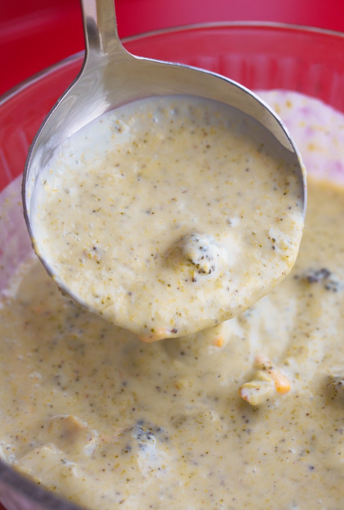 Vegan Broccoli Cheddar Soup