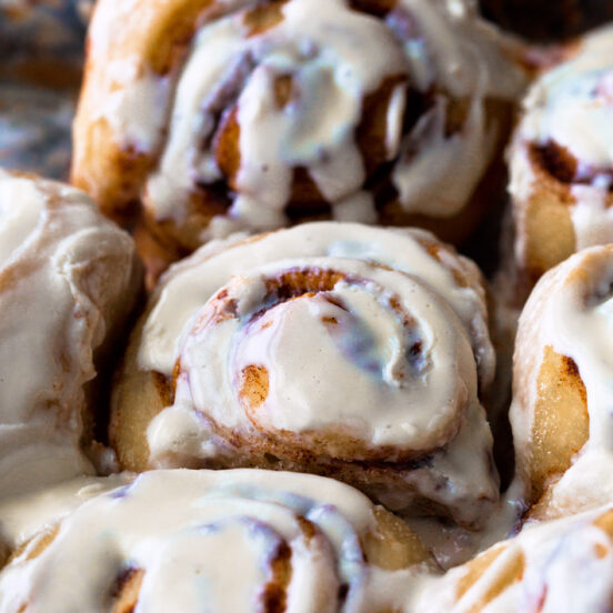 Cinnamon Roll Baked Oatmeal