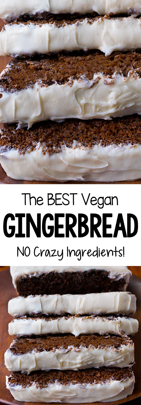 The Ultimate Secretly Healthy Vegan Gingerbread Recipe