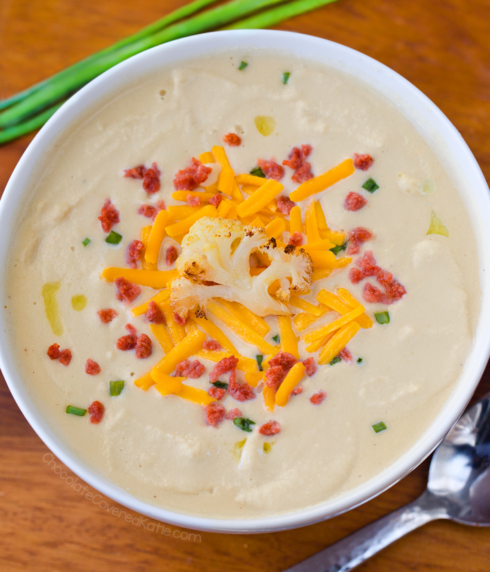 La meilleure recette de soupe crémeuse au chou-fleur