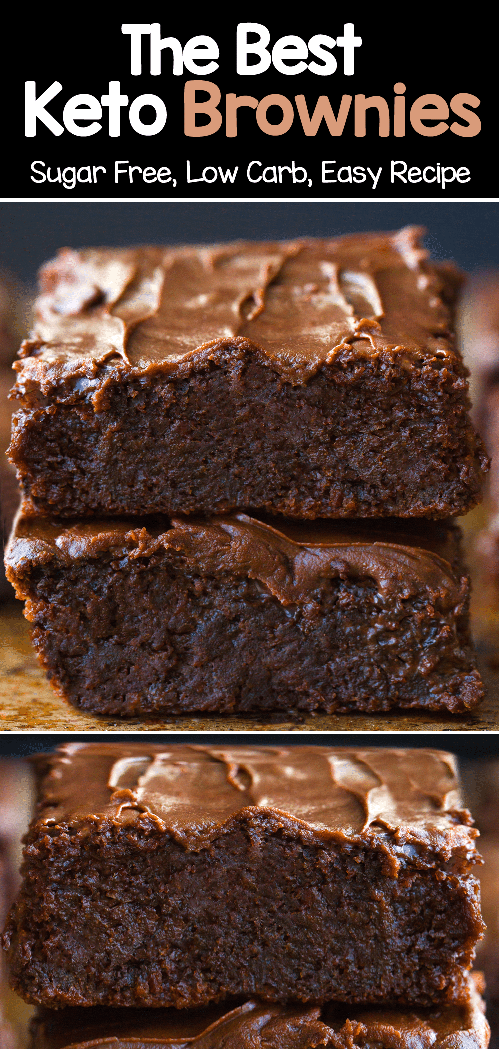 Keto Brownies - The BEST Brownies Ever!