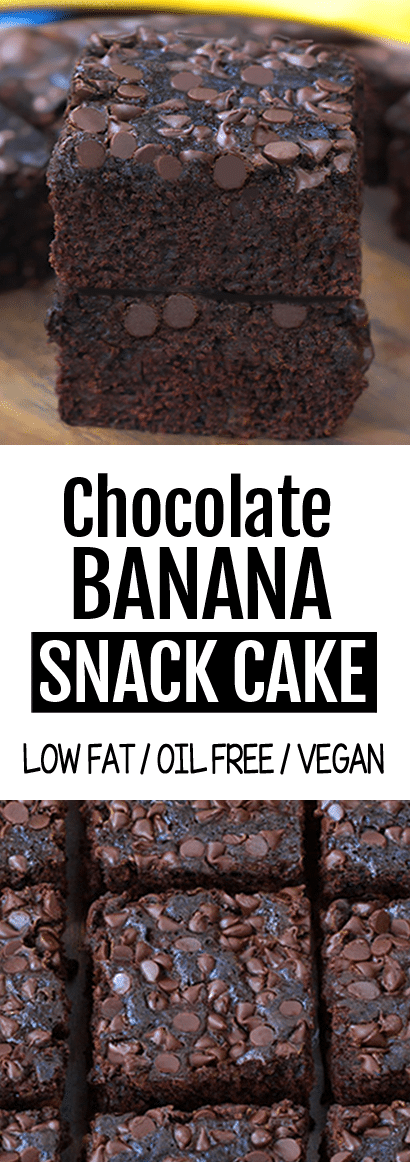 Secretly Healthy Chocolate Banana Cake Recipe