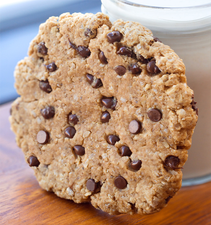 Single Serving Oatmeal Chocolate Chip Cookie