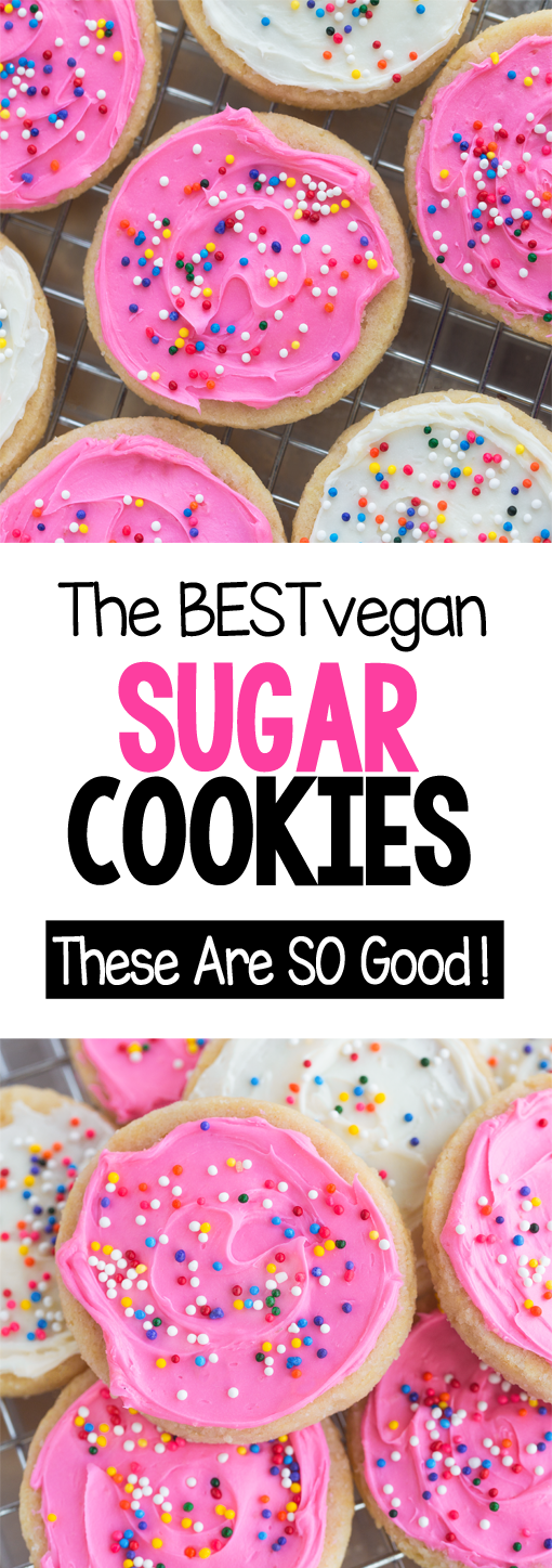 Vegan Sugar Cookies The BEST Easy Recipe!