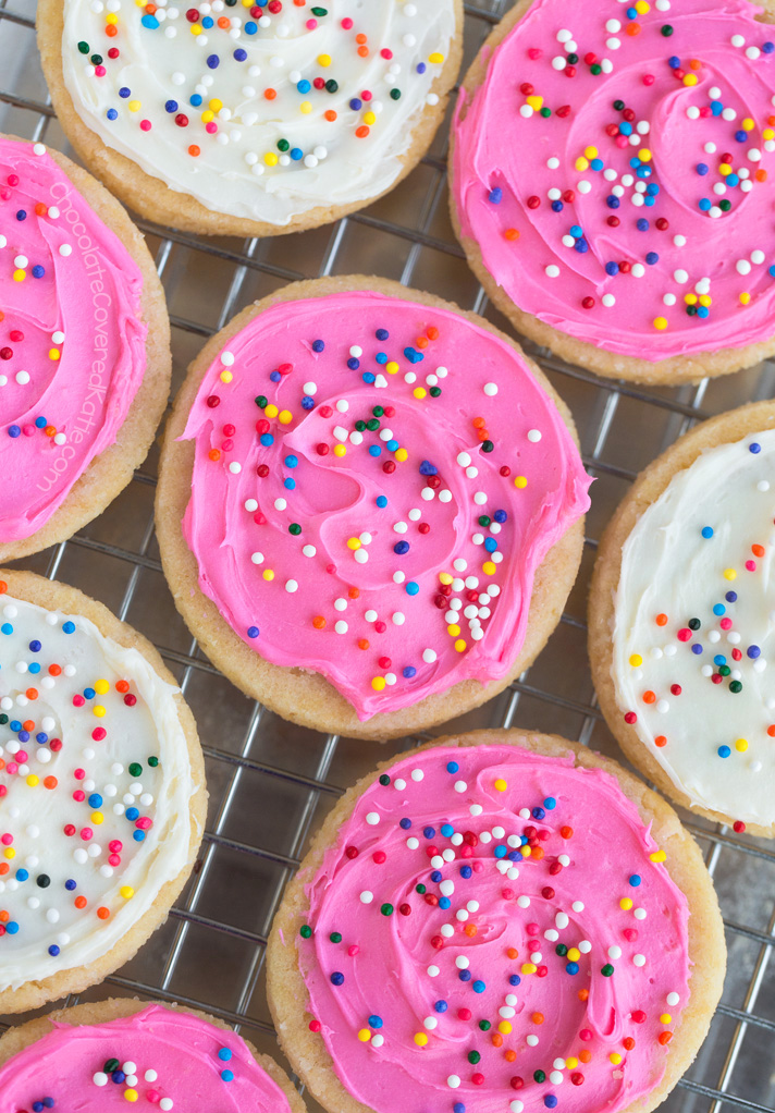 Soft and Chewy Coconut Sugar Cookies (vegan) - Sweet Simple Vegan