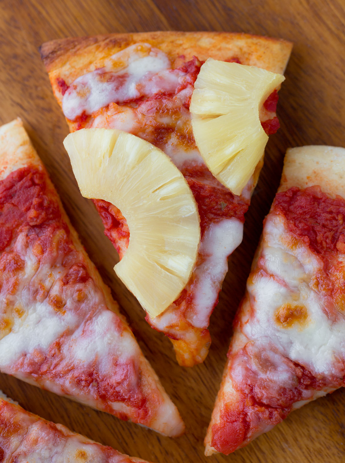 Vegan Pineapple Pizza