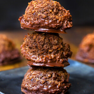 Chocolate Coconut Macaroons Recipe