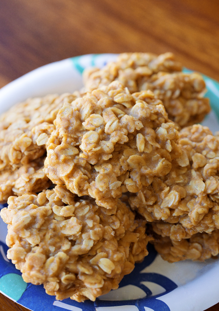 Easy Homemade Peanut Butter No Bake Cookies