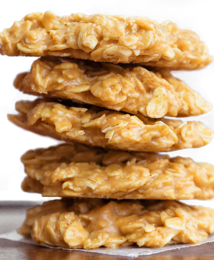 peanut butter cookies made with maple syrup