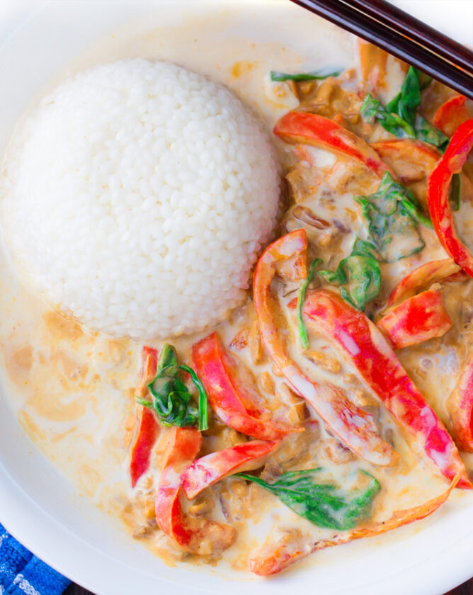 Thaise Kokos Curry Recept