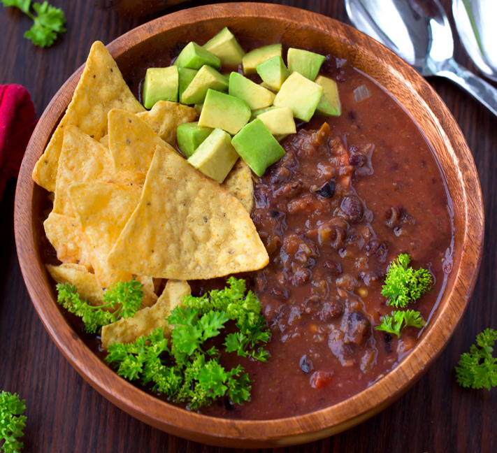 The Best Black Bean Soup (Homemade)