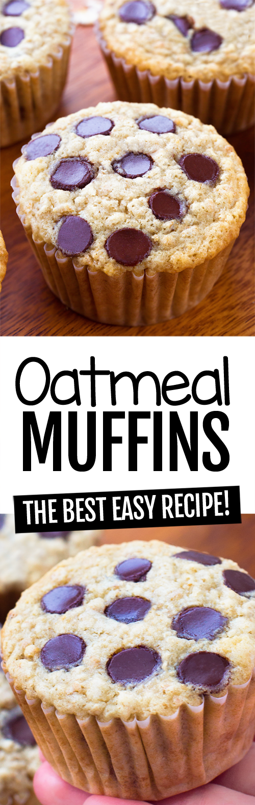 The Best Oatmeal Muffins Recipe