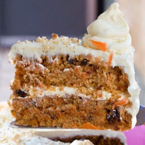 Vegan Carrot Cake Recipe - With The BEST Vegan Frosting!