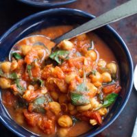 5 Minute Chickpea Curry Recipe