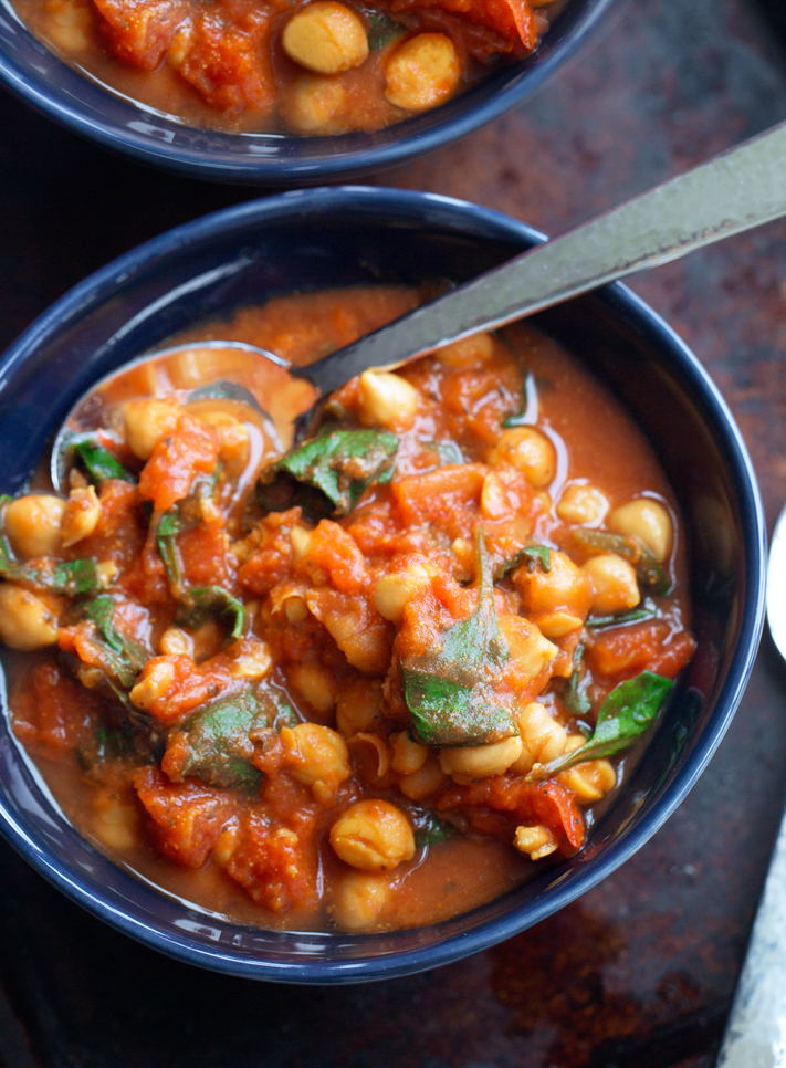 5 Minute Chickpea Curry Recipe