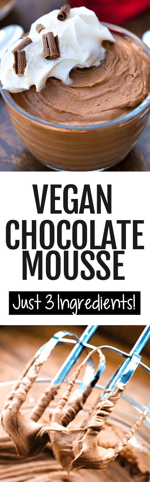 Secretly Healthy Creamy Vegan Chocolate Mousse Recipe