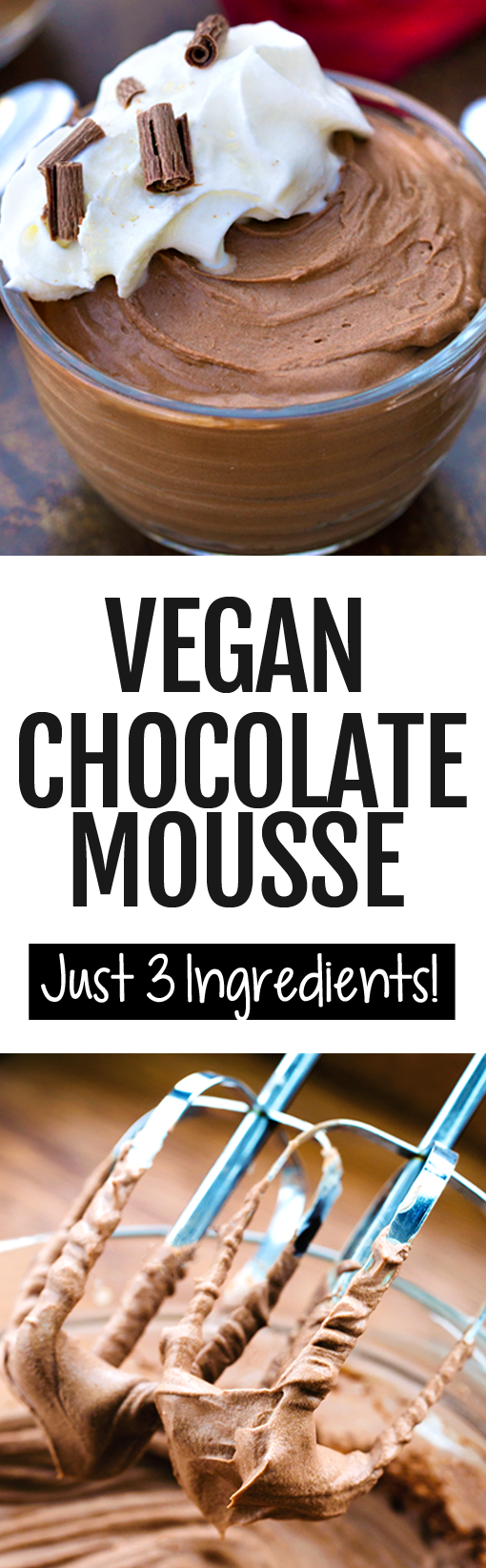 Secretly Healthy Creamy Vegan Chocolate Mousse