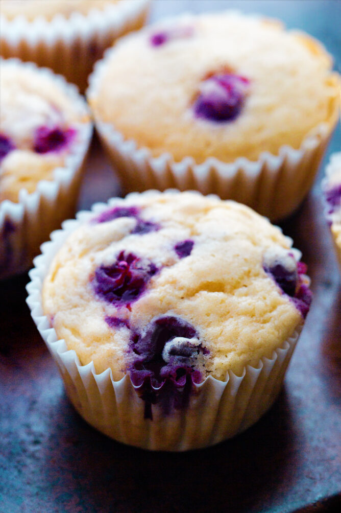 Healthy Blueberry Muffins - The BEST Recipe!