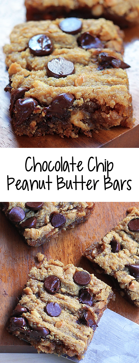 Chocolate Chip Peanut Butter Bars