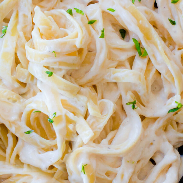 Vegan Cauliflower Alfredo Restaurant Recipe