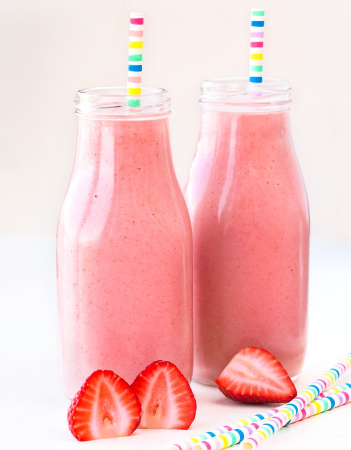 Strawberry Smoothie Recipe – NO Banana Required!