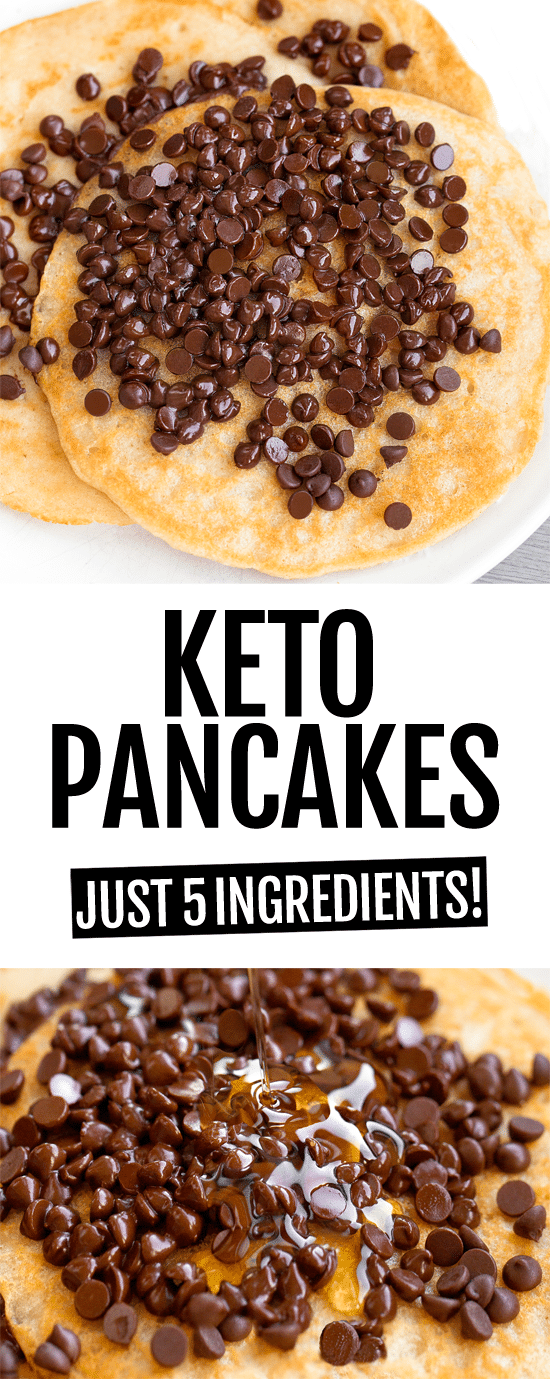 Keto Pancakes - Just 5 Ingredients!