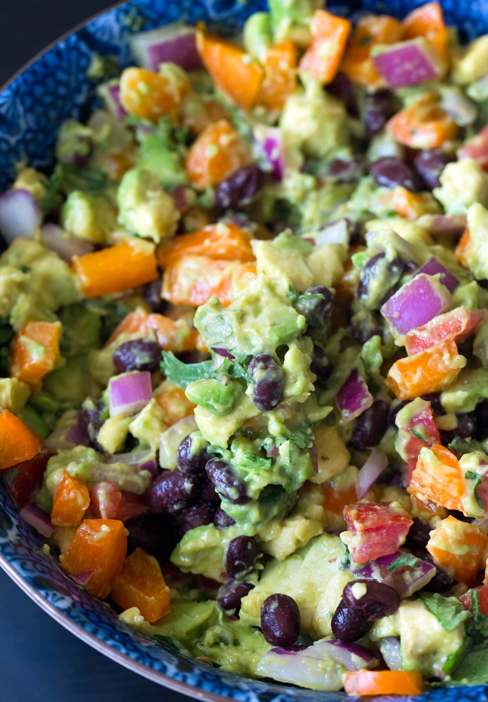 Avocado Black Bean Salad Recipe