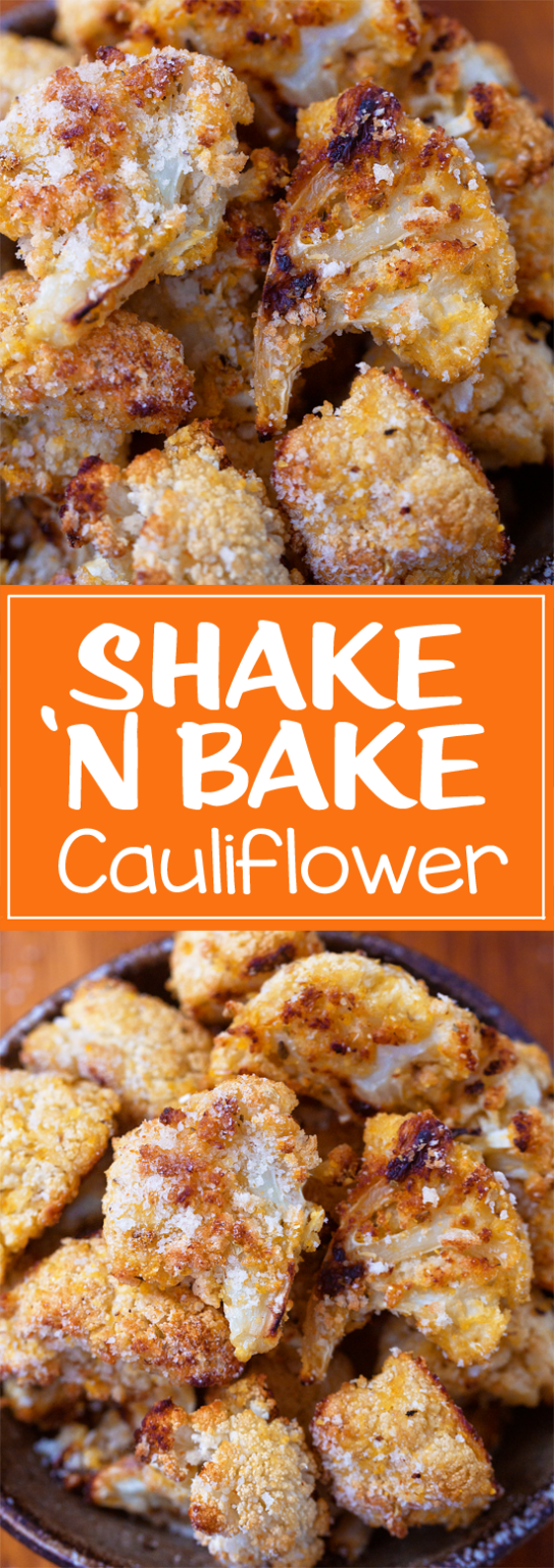 Shake & Bake Cauliflower - Chocolate Covered Katie