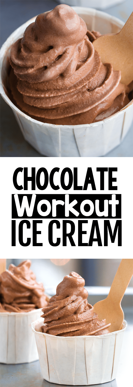 Secretly Healthy Chocolate Workout Ice Cream Recipe