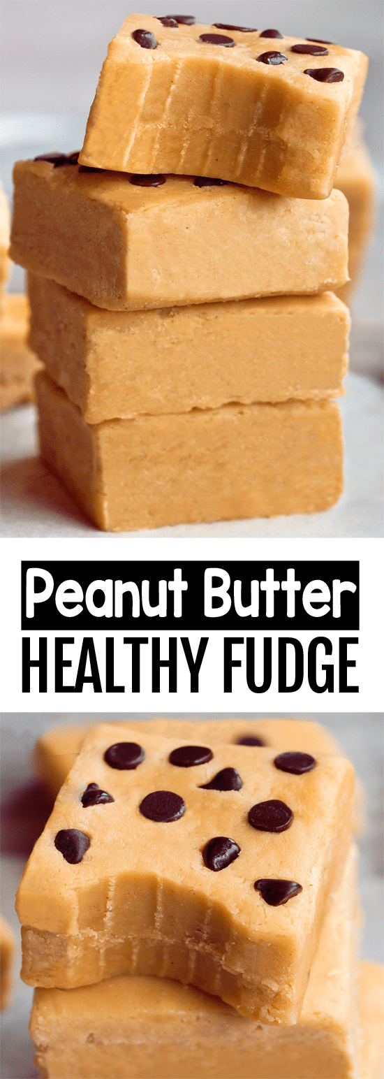 Secretly Healthy Peanut Butter Fudge Recipe