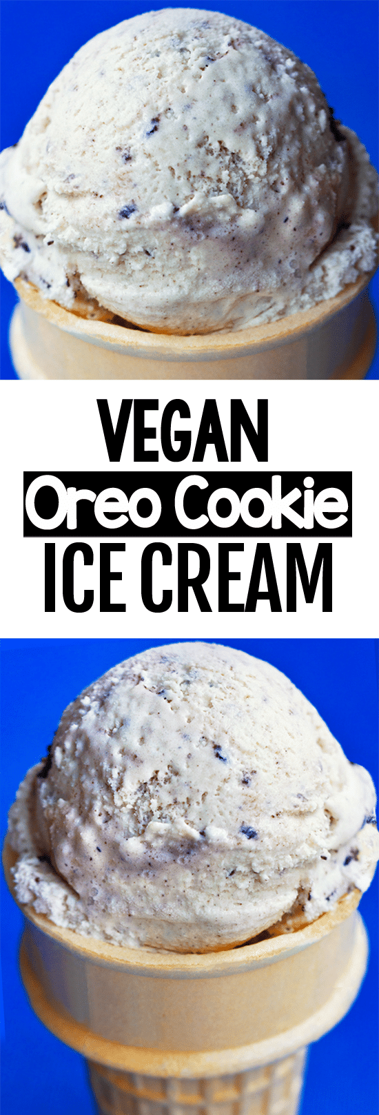 Secretly Healthy Vegan Oreo Ice Cream Recipe