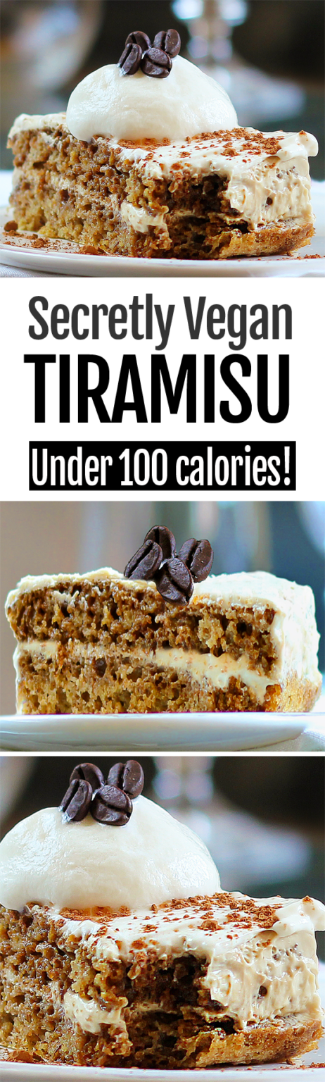 Healthy Tiramisu - rich, creamy, and secretly GOOD for you!