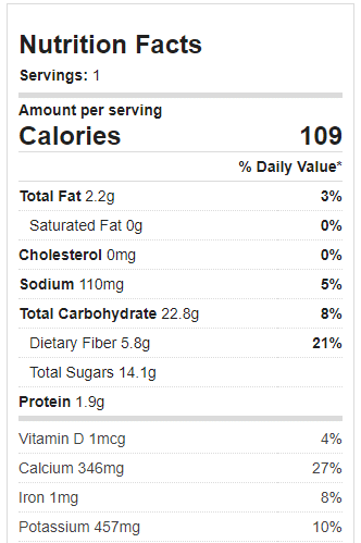 Strawberry Smoothie Calories And Nutrition Facts