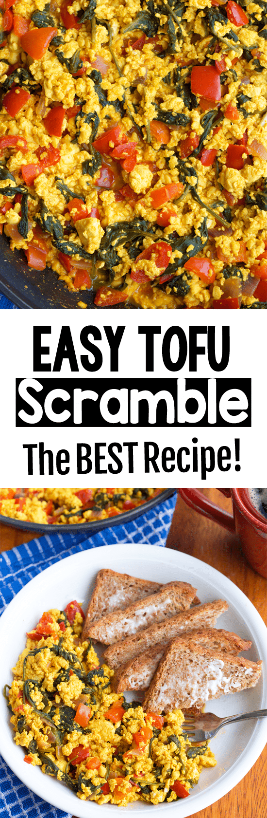 The Best Easy Vegan Breakfast Scrambled Tofu Recipe