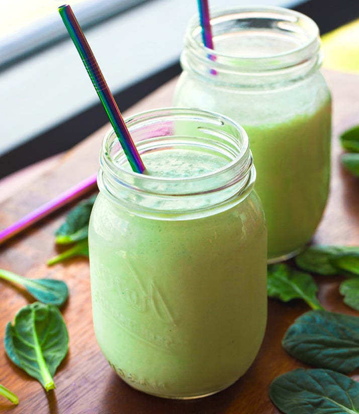 Vegan Green Smoothies (Pineapple Or Banana)