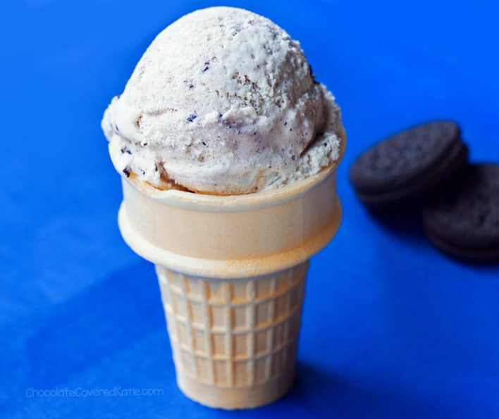 Vegan Oreo Ice Cream