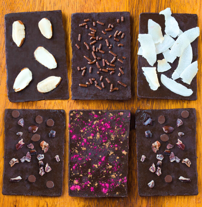 Homemade Chocolate Bars