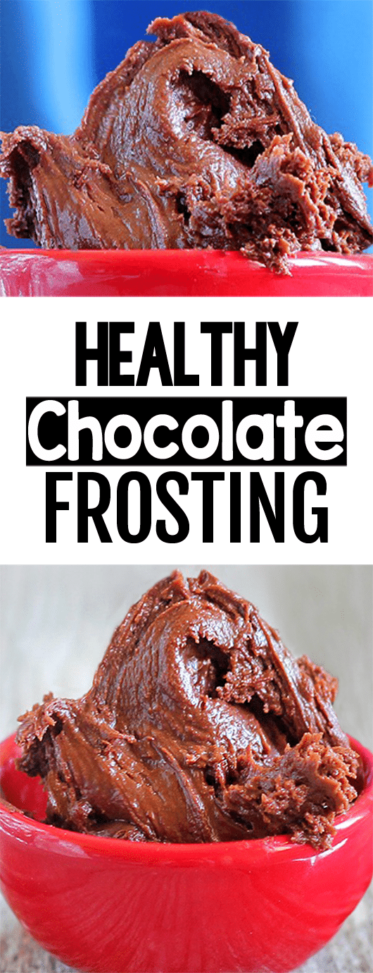 Secretly Healthy Chocolate Frosting Recipe