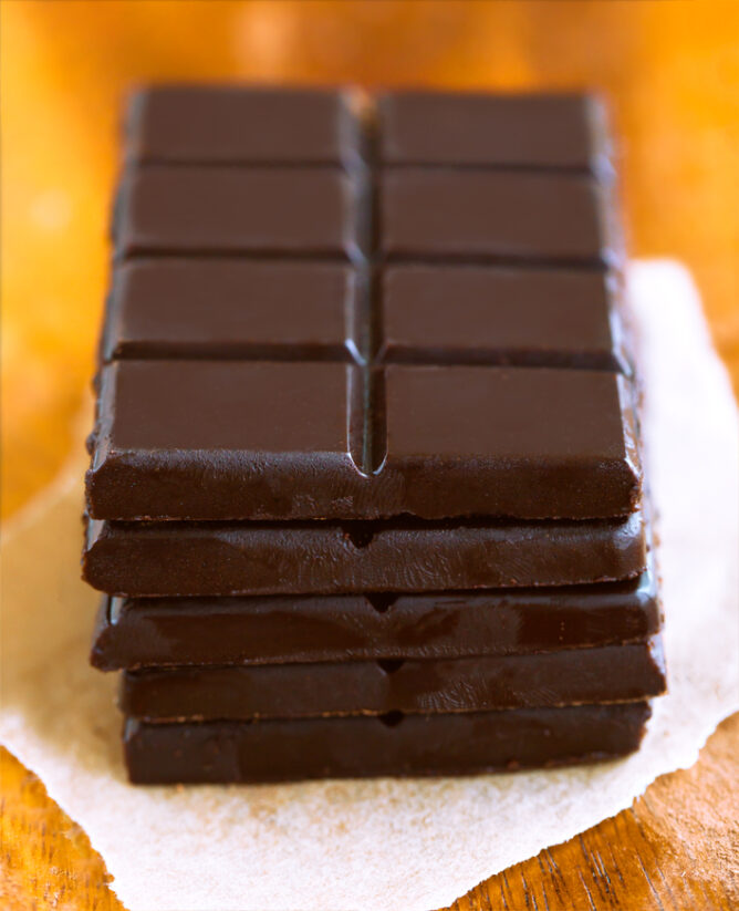 Homemade Chocolate Bars Just 3 Ingredients!