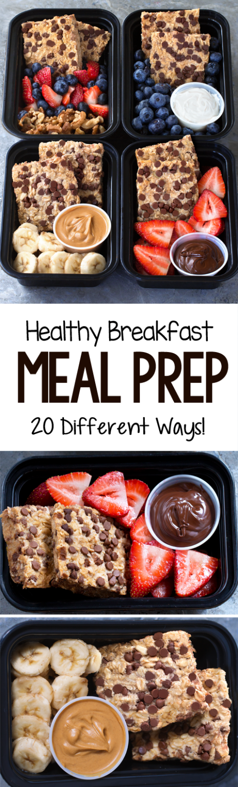 Breakfast Meal Prep Recipes - Over 20 Healthy Ideas!