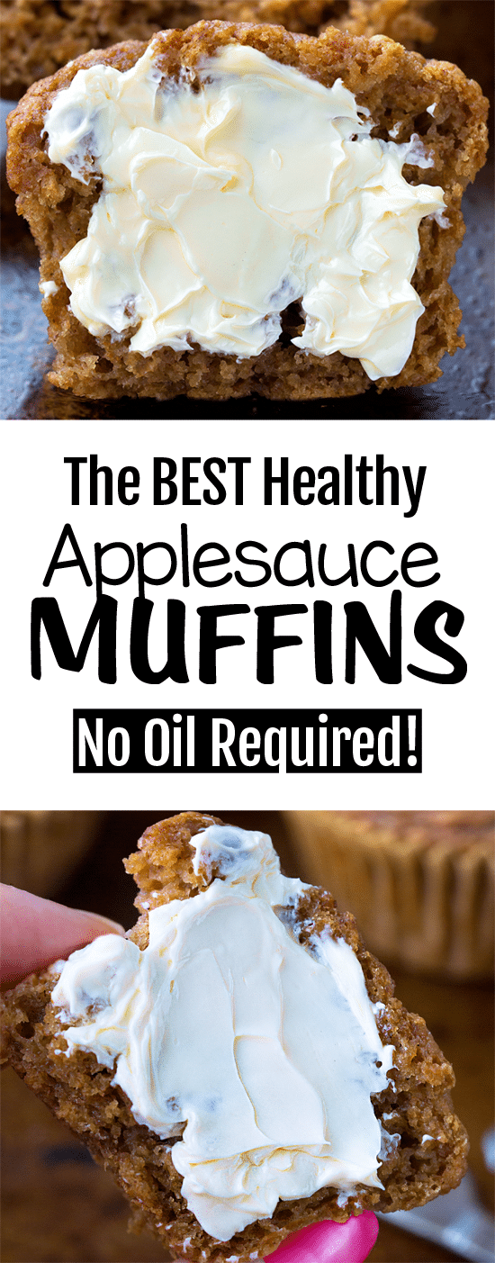 Super Healthy Applesauce Muffin Recipe