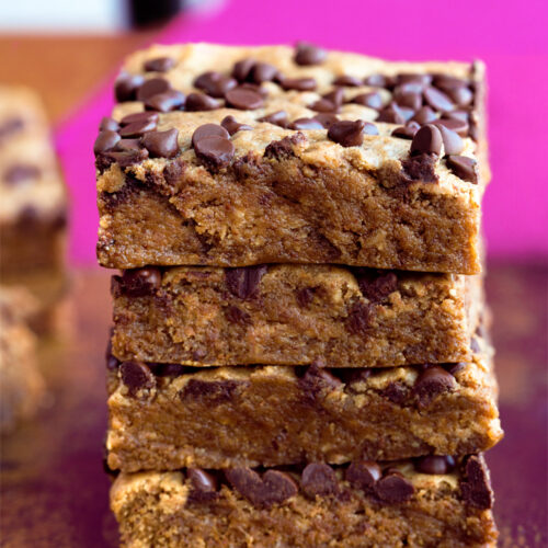 The Best Chocolate Chip Cookie Bars - Chocolate Covered Katie